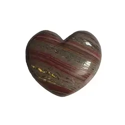 0519120451 Herz bauchig, Tigereisen, 4,5cm | Großhändler Edelsteine, Heilsteine & Schmuck