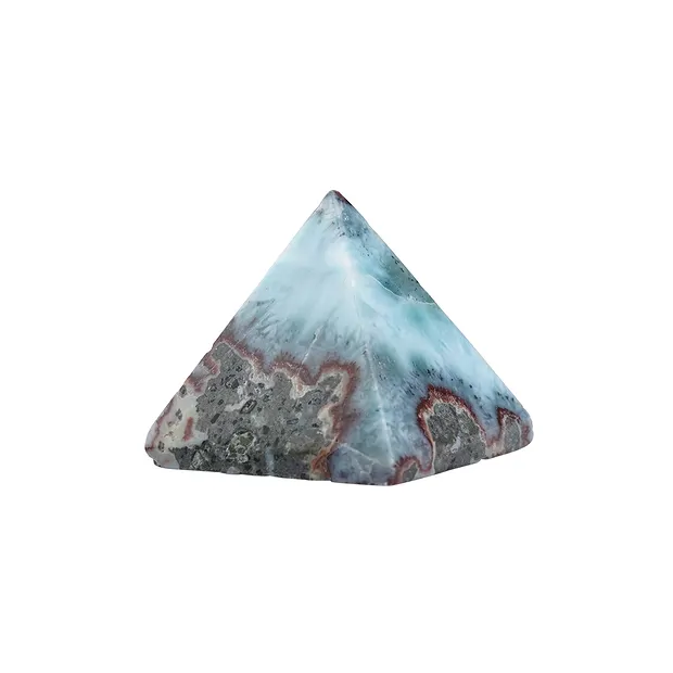 Larimar pyramid, 1.8 - 2.2 cm | minerals trade - gems, healing stones & jewelry