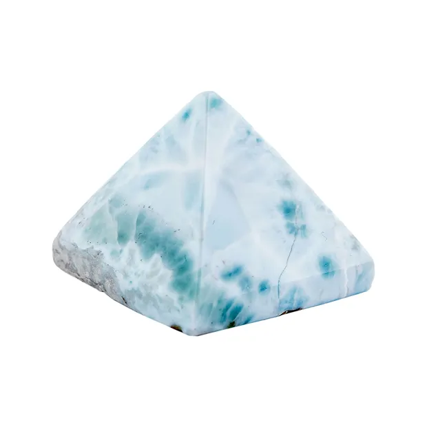 Larimar pyramid, 2.5 - 3.2 cm | minerals trade - gems, healing stones & jewelry