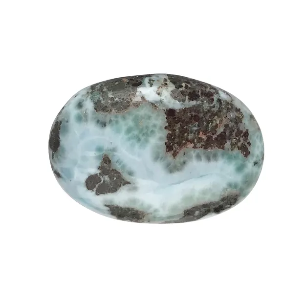 Linsenstein Larimar B | Schreier Großhändler Edelsteine, Heilsteine & Schmuck