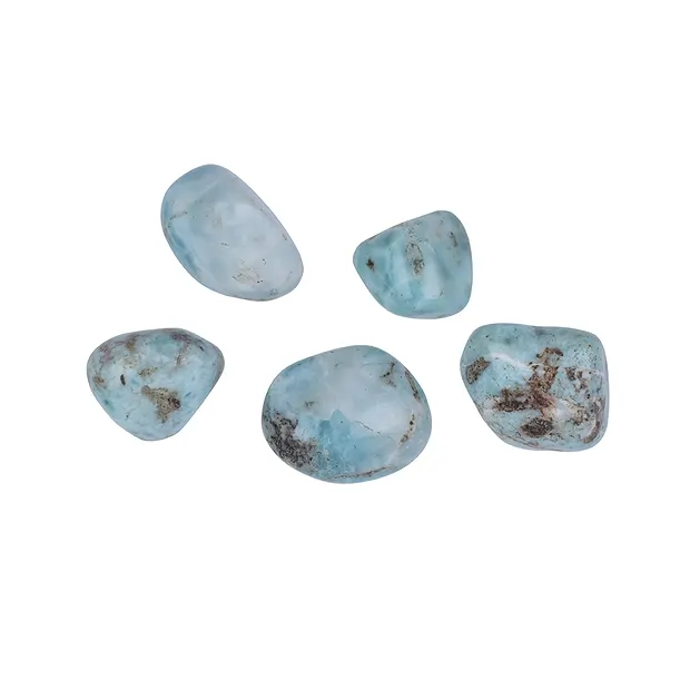 Piedra rodada Larimar B, 2,0 - 3,5cm (100g/VE) | Marco Schreier