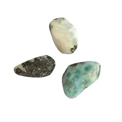 0519627102 Pietre burattate Larimar C, 1,5 - 2,5 cm (UC) | Marco Schreier