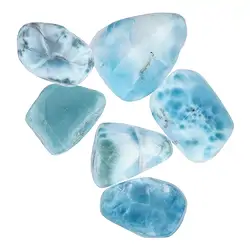 0519627103 Piedras rodadas de Larimar, 2,5 - 3,5cm (100g/VE) | Marco Schreier