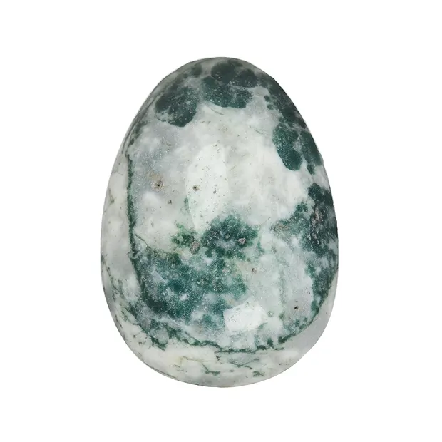 Oeuf en agate arborisée, 4,8cm | Marco Schreier