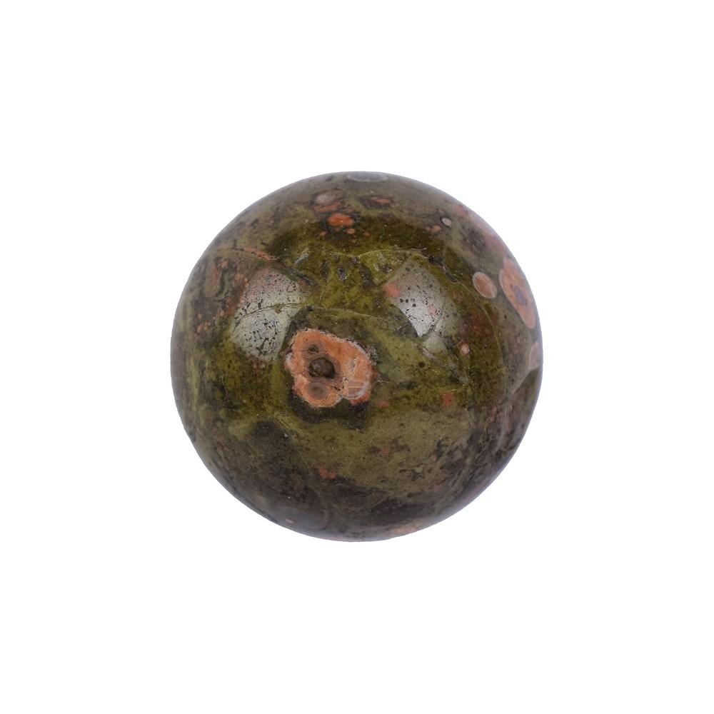 Esfera de riolita, 3,0 cm | piedras preciosas, piedras curativas y joyería