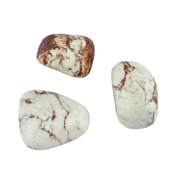 Pietra burattata magnesite limone, 3,0 - 4,0 cm (UC) | Marco Schreier