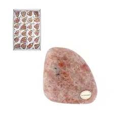 0521353024 Tumbled Stone Sunstone, 5.0 - 7.5cm (24 pcs./ PU) | Marco Schreier