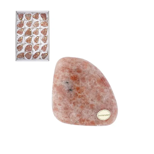 Tumbled Stone Sunstone, 5.0 - 7.5cm (24 pcs./ PU) | Marco Schreier