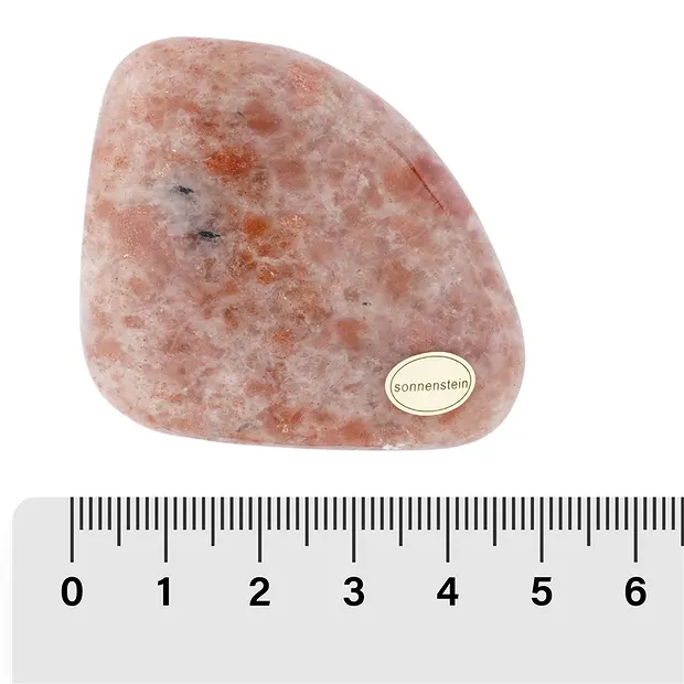 Tumbled Stone Sunstone, 4.0 - 5.0cm (35 pcs./ PU) | Marco Schreier