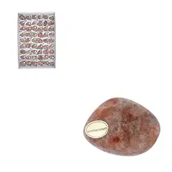0521353054 Tumbled Stone Sunstone, 3.5 - 4.0cm (54 pcs./ PU) | Marco Schreier