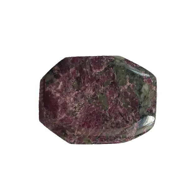 Flatstone Eudialyte syenite, 3.0 x 2.0cm | wholesaler gems & healing stones