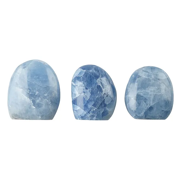 Calcite (blu) a forma libera, 0,1 - 0,2 kg (6 cm) | Marco Schreier