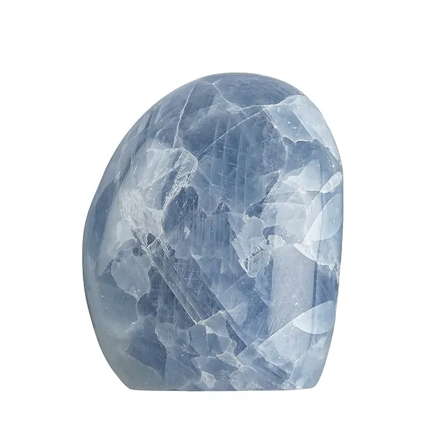 Freeform Calcit (blau), 0,2 - 0,3kg (7cm) | Edelsteine, Heilsteine & Schmuck