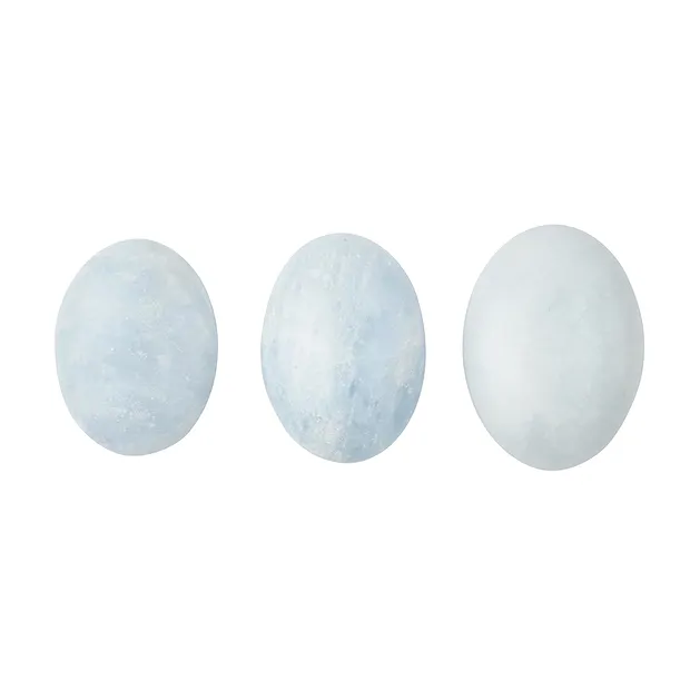 Linsenstein Calcit (blau), 3,5cm (klein) | GH Edelsteine, Heilsteine & Schmuck