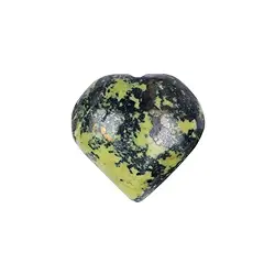 0525820501 Puffy heart, Serpentine (Chitta), 4.5 - 5.0cm | wholesaler gems & healing stones