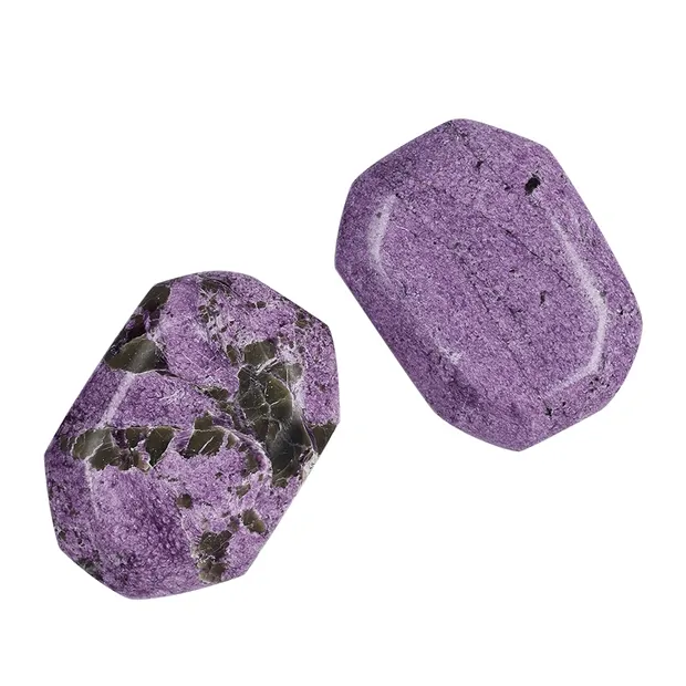 Flatstone Stichtit, 3,5 x 3,0cm | Großhändler Edelsteine, Heilsteine & Schmuck