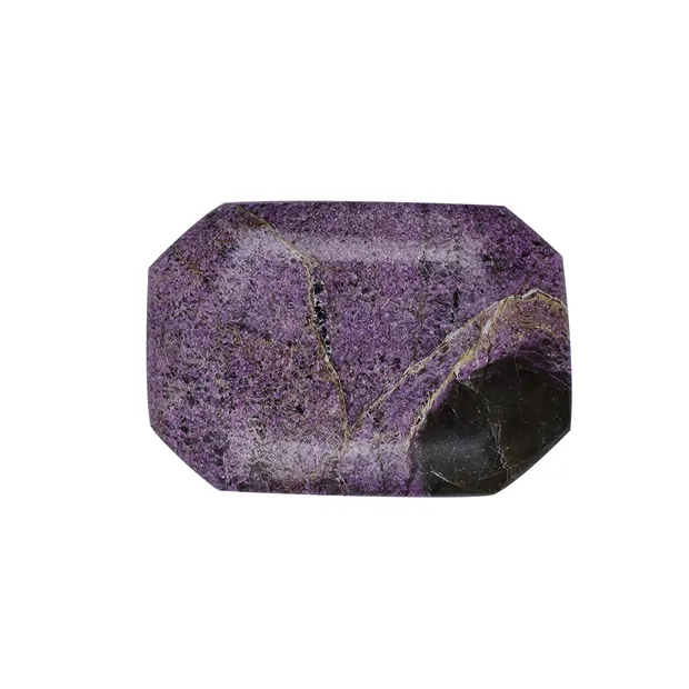 Flatstone Stichtit, 3,5 x 3,0cm | Großhändler Edelsteine, Heilsteine & Schmuck