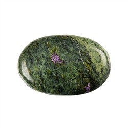 0526423001 Linsenstein Serpentin mit Stichtit | Gro&#xDF;handel Edelsteine, Heilsteine &amp; Schmuck