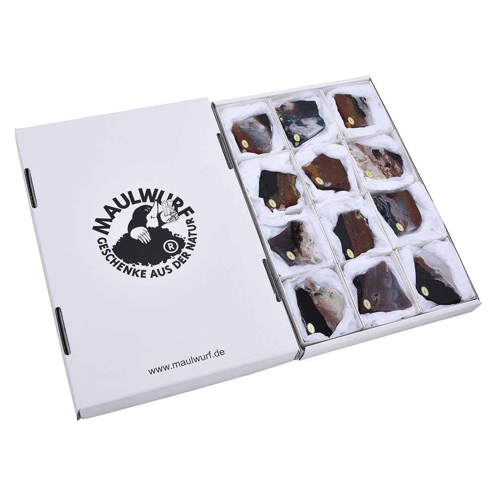 Placas de Sardonyx, 05 - 06cm (12 unid./VE) | Marco Schreier