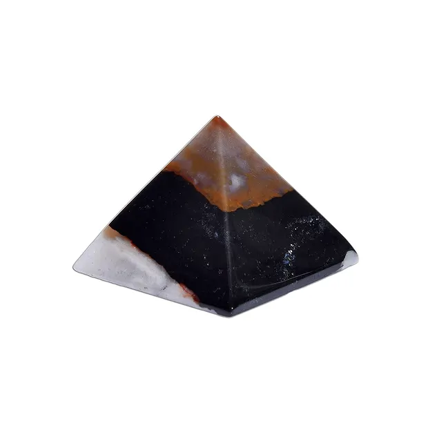 Sardonyx pyramid in gift box, 05cm | wholesaler gems, healing stones & jewelry