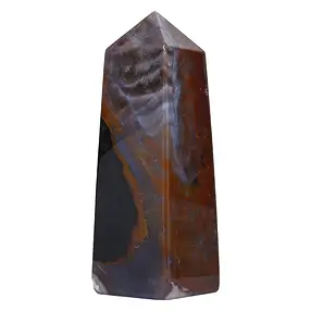 Obelisco de Sardonyx, 12 cm | piedras preciosas, piedras curativas y joyería