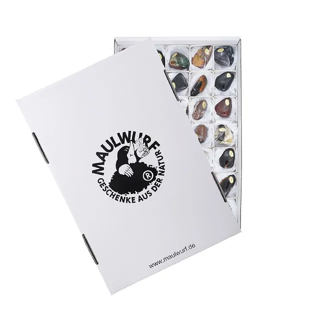 Piedras rodadas Sardonyx, 4,0 - 5,5cm (35 unid./VE) | Marco Schreier