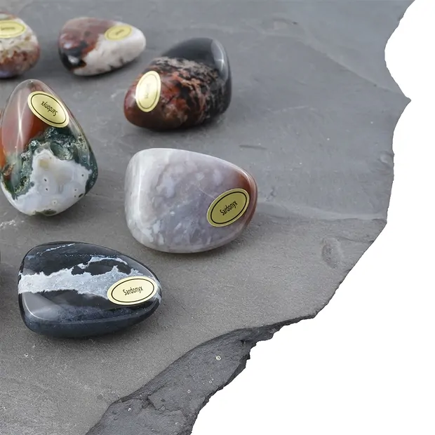 Tumbled Stones Sardonyx, 3,5 - 5,0cm (54 pcs./ PU) | Marco Schreier