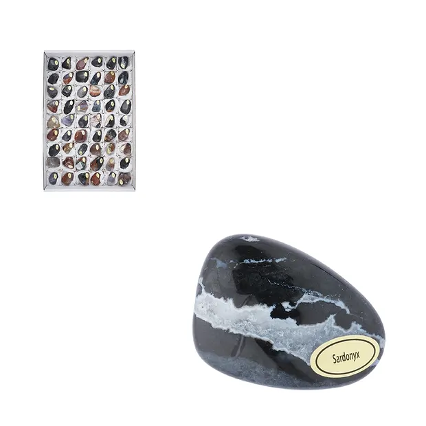 Tumbled Stones Sardonyx, 3,5 - 5,0cm (54 pcs./ PU) | Marco Schreier