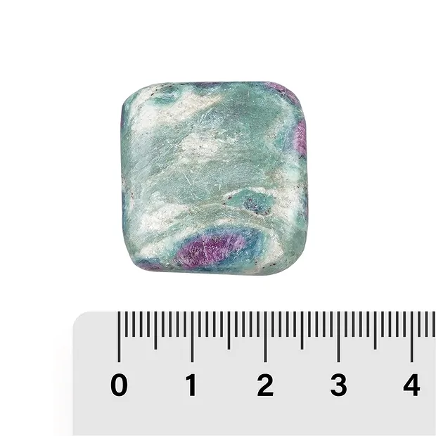 Pierres à arêtes Fuchsite avec Rubis (100g/UC) | Marco Schreier