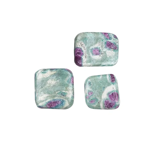 Corner Stones Fuchsite with Ruby (100g/ PU) | wholesaler gems & healing stones