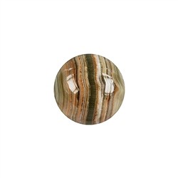 0527500151 Sfera di Aragonite-Calcite (Marmo di onice), 1,5 cm (calibrata) | Marco Schreier