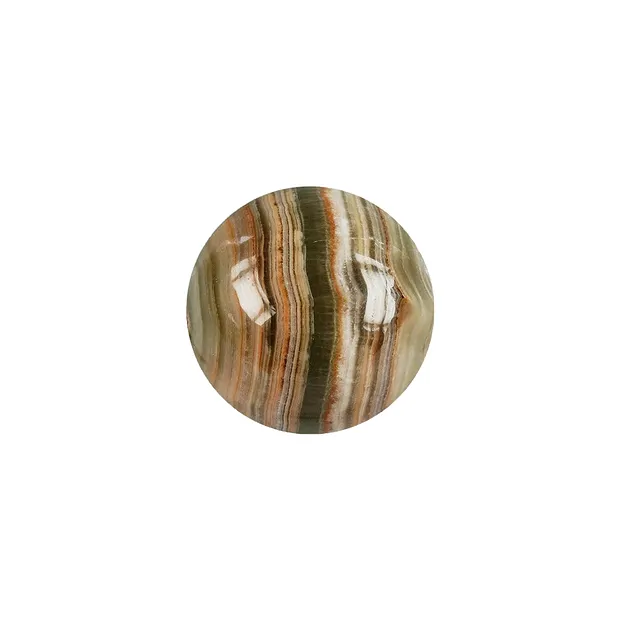 Sphere Calcite-Aragonite (Onyx Marble), 1,5cm (calibrated) | Marco Schreier