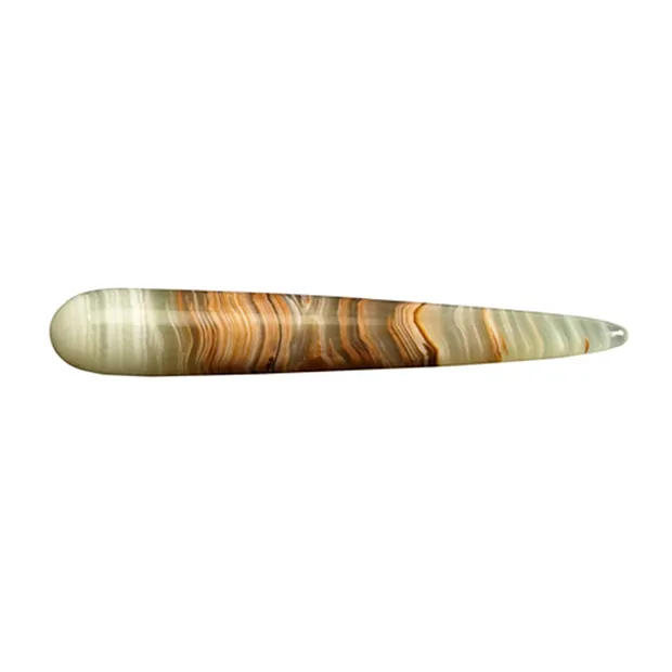 Massage stylus Calcite-Aragonite (Onyx Marble) | gems, healing stones & jewelry