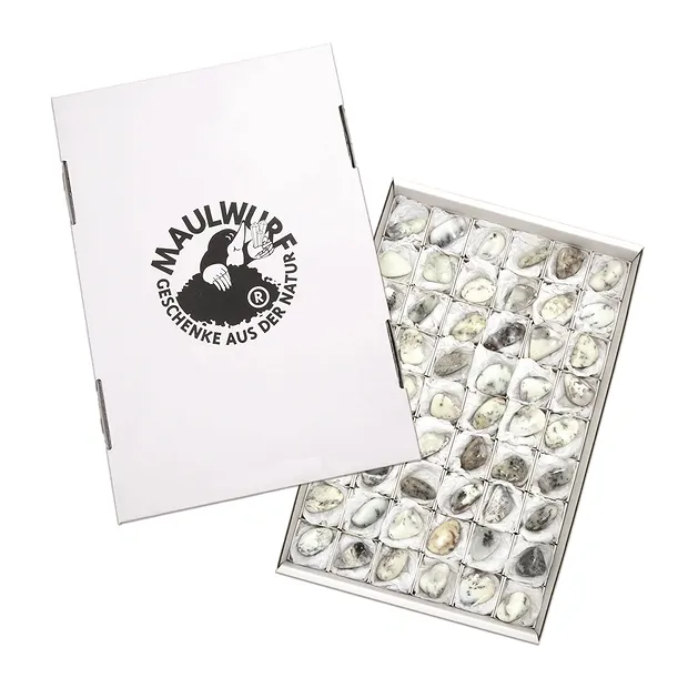 Piedras rodadas ópalo dendrita, 3.0 - 4.0cm (54 unid./VE) | Marco Schreier