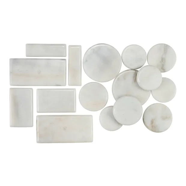 Cold Stone-Set groß (16 Steine, Anleitung) | GH Edelsteine, Heilsteine & Schmuck