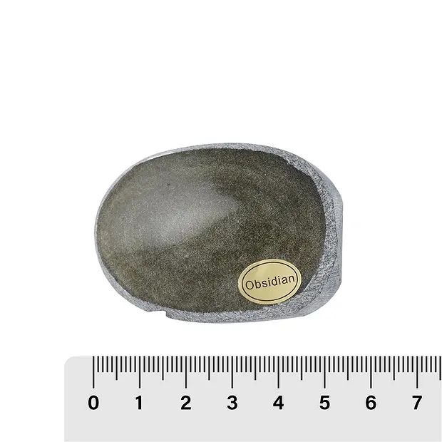Anschliffe Obsidian (Goldglanz), 6- 9cm (12 St./VE) | Marco Schreier