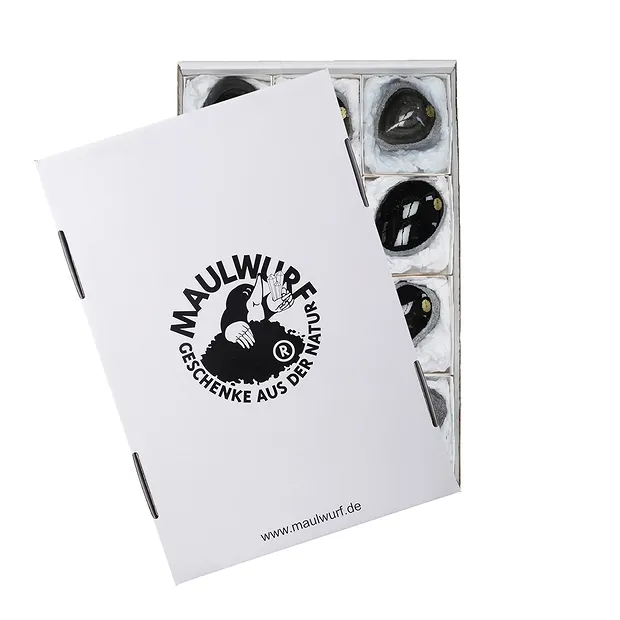 Pièces polies d'Obsidienne (or brillant), 6,0 - 9,0cm (12 pcs/UC) | Marco Schreier