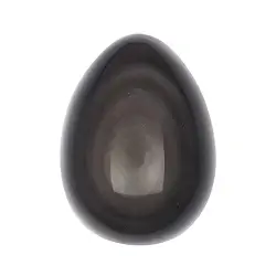 0528702004 Egg Obsidian (silver luster Obsidian), 5,0cm | wholesaler gems & healing stones
