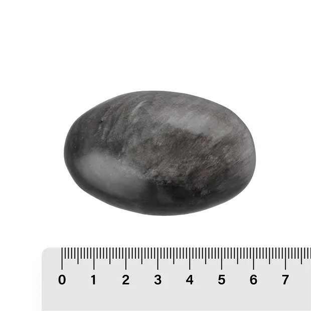 Zenstone Obsidian (silver luster obsidian), 6,2cm | Marco Schreier
