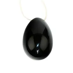 0528802027 Œuf de Yoni Obsidienne, 4,0cm (moyenne) | Marco Schreier