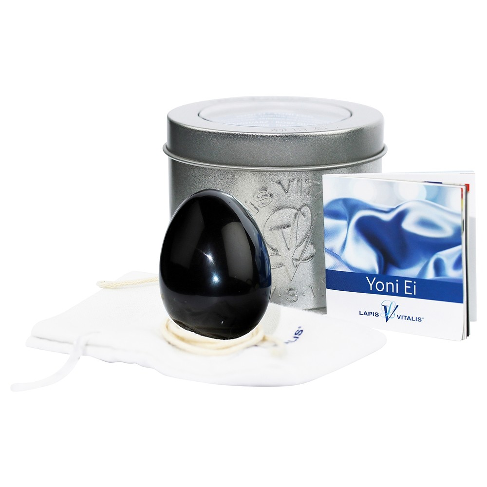 Œuf de Yoni Obsidienne, 5,0cm (grand) | Marco Schreier