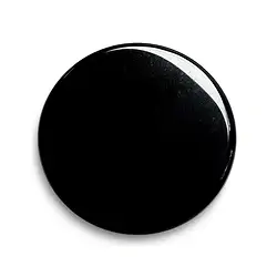 0528805011 Spiegel Obsidian (schwarz) rund, 12cm | Edelsteine, Heilsteine & Schmuck-Handel