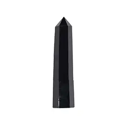0528813006 Obsidian obelisk (black), 11cm | minerals trade - gems, healing stones & jewelry