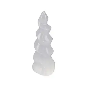 Selenita con base "Unicornio", 16cm | Marco Schreier