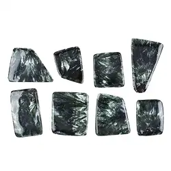 0530327400 Kantensteine Serafinit (100g/VE) | Großhändler Edelsteine, Heilsteine & Schmuck