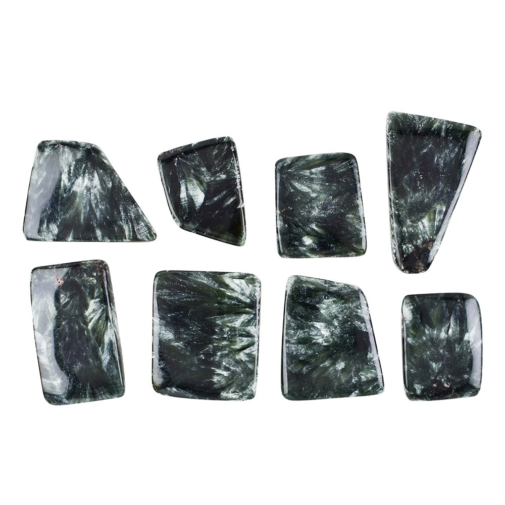 Corner Stones Serafinit (100g/ PU) | wholesaler gems, healing stones & jewelry