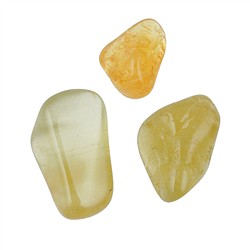 0532627050 Tumbled Stones Heliodor 1.0 - 1.5cm (50 g/ PU) | gems, healing stones & jewelry