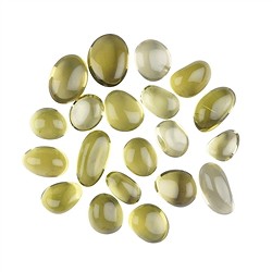 0534127100 Pietra burattata quarzo calcareo (bruciato), 1,8 - 2,5 cm (UC) | Marco Schreier