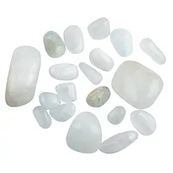 0534627100 Trommelsteine Calcit weiß (100 g/VE) | Schreier Edelsteine, Heilsteine & Schmuck