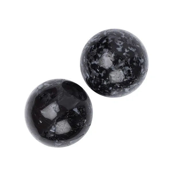 Kugel Gabbro (Mystic Merlinite), 4,0cm | Edelsteine, Heilsteine & Schmuck-Handel